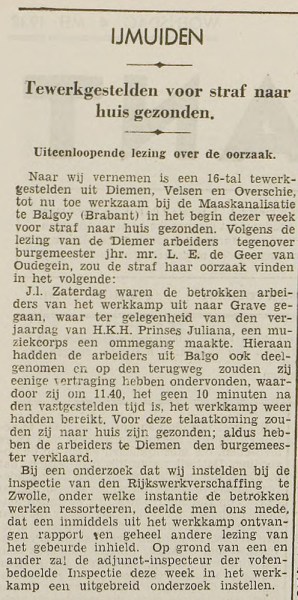 IJmuider Courant 4 mei 1938 p2 Balgoy