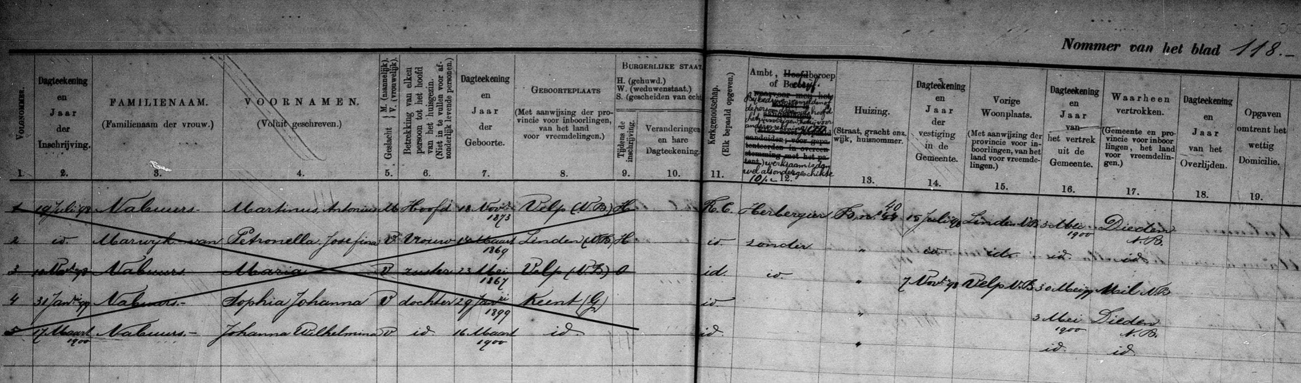 BR Balgoy 1890 - 1923 blad 118