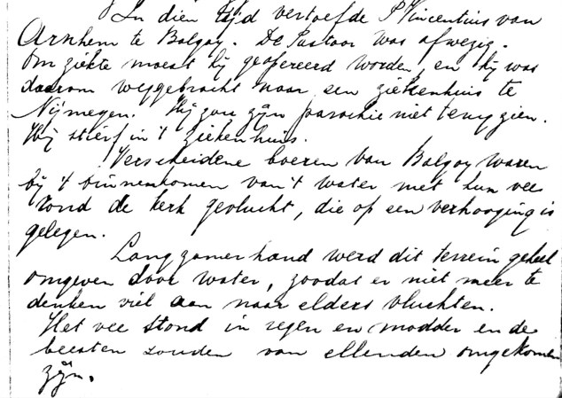 Detail van verslag Kapucijnen